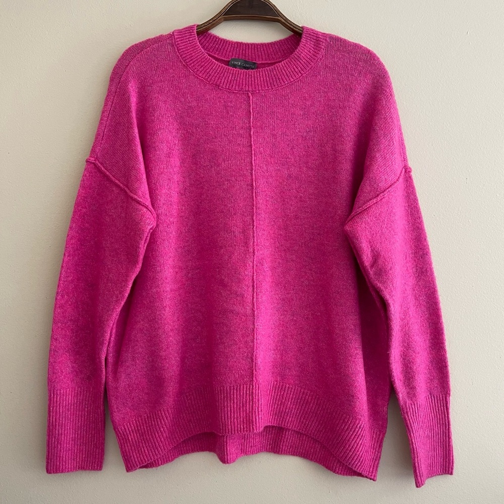 NWOT Vince Camuto Pink Knit Pullover Sweater